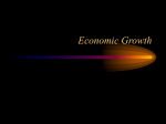 The Solow Model of Economic Growth