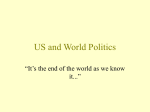 US and World Politics