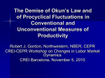 Okun`s Law, Productivity Innovations, and Conundrums in Business