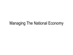 Managing The National Economy