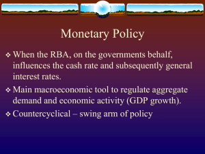 Monetary Policy - ais