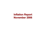 Bank of England Inflation Report November 2006
