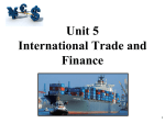 International Trade and Balance of Payments