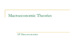 Macroeconomic Theories - Buncombe County Schools