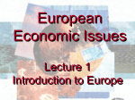 L1-An introduction to some European Economic comparative