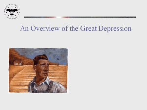 An Overview of the Great Depression