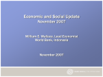 Presentation on Indonesia`s growth prospects ()