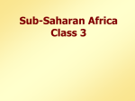 Sub-Saharan Africa: 3