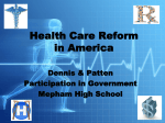 Healthcare Reform in America