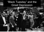 “Black Tuesday” and the Great Depression