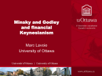 Minsky and Godley and financial Keynesianism