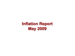 Bank of England Inflation Report May 2009