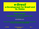 e-Brasil - University of Maryland Institute for Advanced Computer