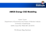 Computable general equilibrium (CGE) modelling