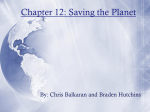 Chapter 12: Saving the Planet