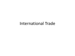 International Trade - Madison County Schools