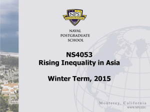 Rising Inequality in Asia