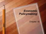 Economic Policymaking