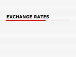 EXCHANGE RATES