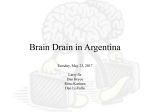 Brain Drain in Argentina