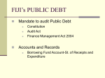 FIJI`S PUBLIC DEBT