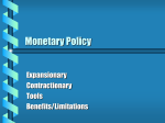 the powerpoint presentation regarding Monetary Policy.