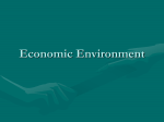 Economic Environment