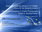 CSR in the European Union