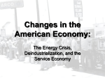 Changes in the American Economy: The Energy