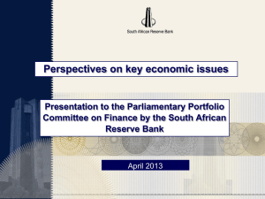 Perspectives on key economic issues