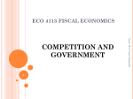 eco 4113 fiscal economics competition and government 1