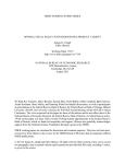 NBER WORKING PAPER SERIES OPTIMAL FISCAL POLICY WITH ENDOGENOUS PRODUCT VARIETY