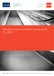 Global economic conditions survey report: Q1, 2014