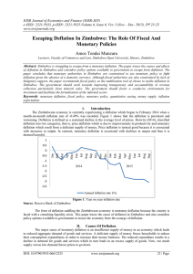 IOSR Journal of Economics and Finance (IOSR-JEF)