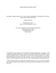 NBER WORKING PAPER SERIES EXTERNAL IMBALANCES IN AN ADVANCED, COMMODITY-EXPORTING COUNTRY: