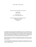 NBER WORKING PAPER SERIES ARE FREE TRADE AGREEMENTS CONTAGIOUS? Richard Baldwin Dany Jaimovich