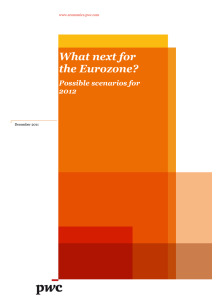 What next for the Eurozone? Possible scenarios for 2012