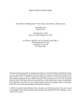 NBER WORKING PAPER SERIES Alessandra Fogli