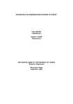 ESTIMATING THE UNDERGROUND ECONOMY IN TURKEY Fethi ÖĞÜNÇ (Statistician)