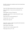 This PDF is a selection from a published volume from... of Economic Research Volume Title: NBER International Seminar on Macroeconomics 2012