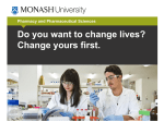 Pharmacy and Pharmaceutical Sciences