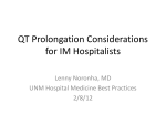 QT Prolongation Considerations for IM Hospitalists