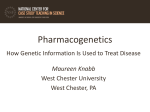 Pharmacogenomics - National Center for Case Study Teaching in