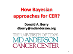 Why Bayesian Approaches for CER?