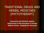 traditional drugs and herbal medicine