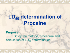 Figure 2 The relationship between death rate and logarithm dose