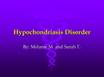 Hypochondriasis Disorder
