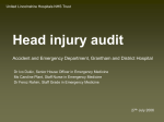 Head injury audit - clinicalaudit.org