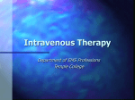 Intravenous Therapy - IV