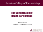 American College of Rheumatology